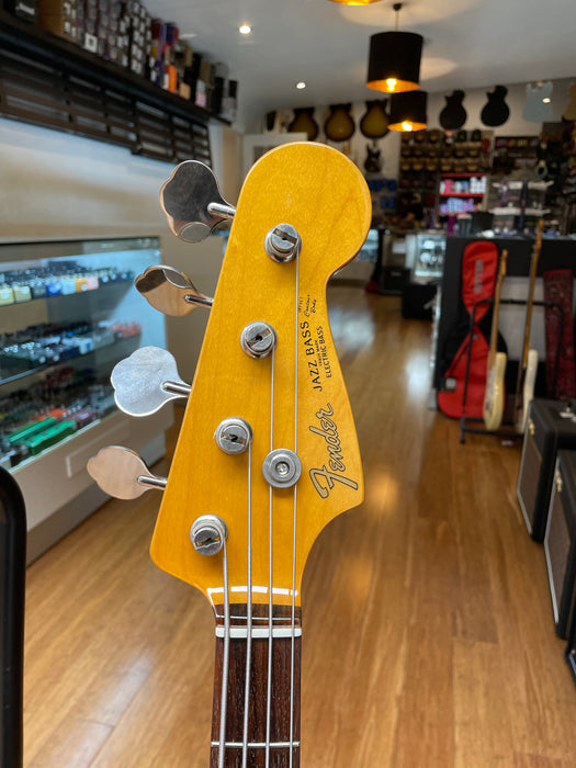 Pre Loved Fender JB62-58 J-Bass Black Rosewood board