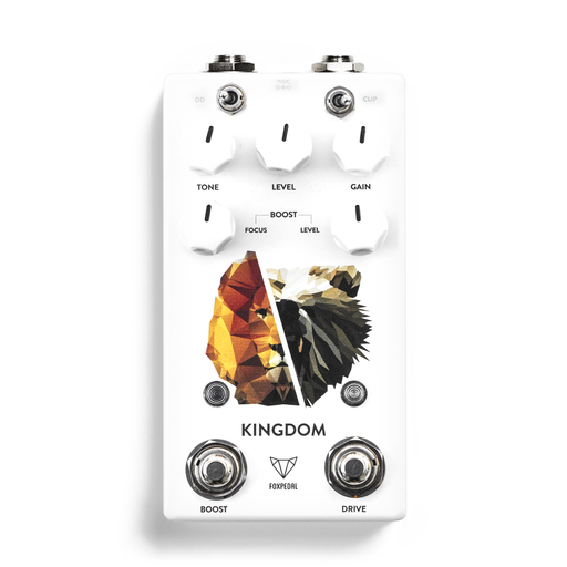 Foxpedal Kingdom Combo V2 Transparent Drive - Pedal Empire