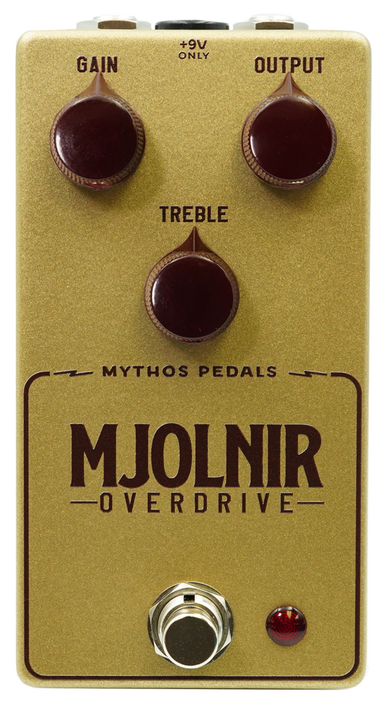 Mythos Pedals Mjolnir Overdrive — Pedal Empire Mythos Pedals Mjolnir Overdrive — Pedal Empire