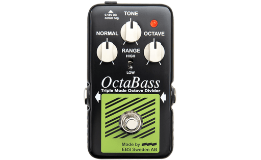 EBS OctaBass - Triple Mode Octave Divider - Pedal Empire