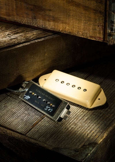 Lollar 50's Wind Dogear P-90 Pickup Black - Pedal Empire