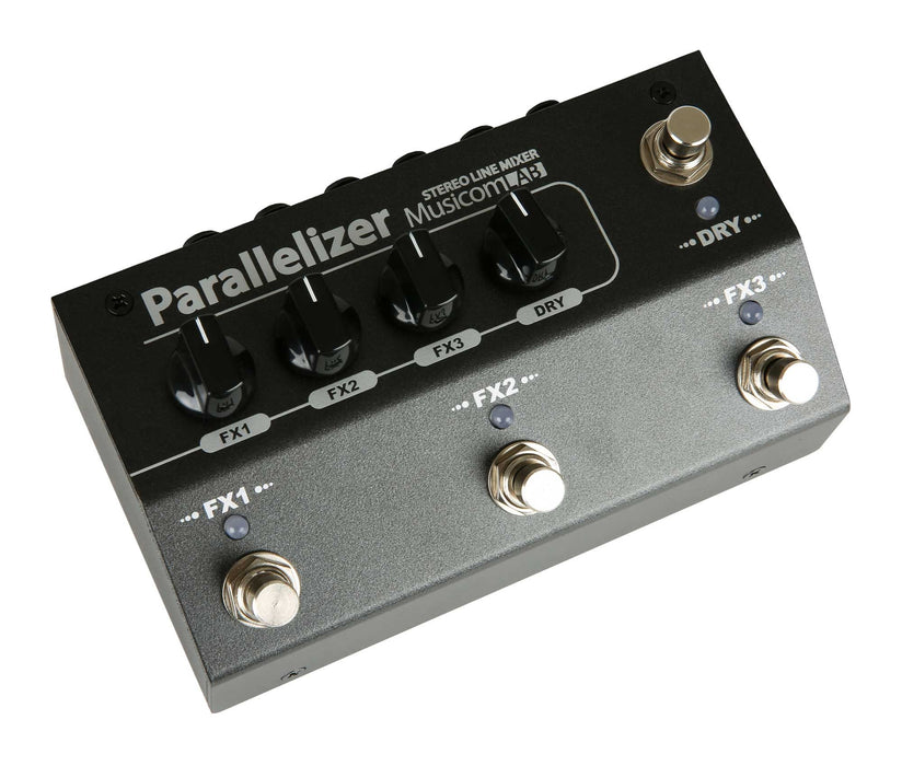 Musicom Lab Parallelizer Stereo Line Mixer - Pedal Empire