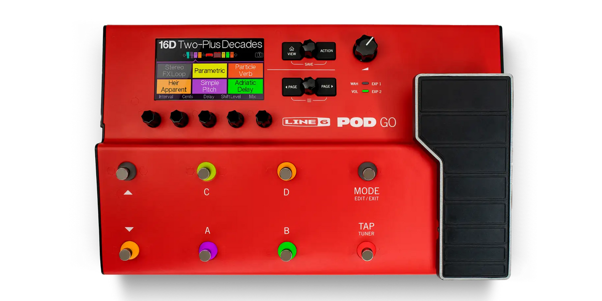 Line 6 POD Go Compact Multi-Effects Floor Processor LIMITED