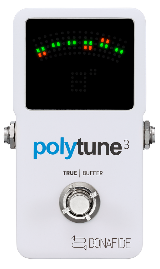TC ELECTRONIC Polytune 3 Mini White — Pedal Empire TC ELECTRONIC Polytune 3 Mini White — Pedal Empire