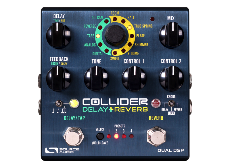 Source Audio Collider Delay+Reverb — Pedal Empire 