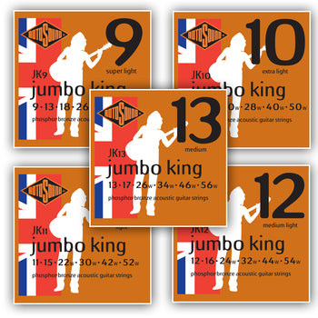 Rotosound Jumbo King Acoustic Strings - Pedal Empire