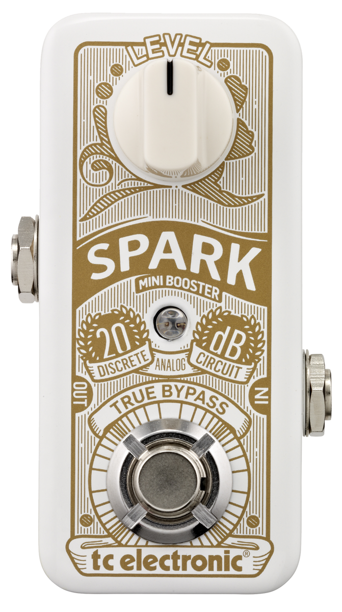 tc electronic Spark Mini Booster 中古 箱有り 未使用 中古品】tc electronic アナログ ブースター SPARK MINI