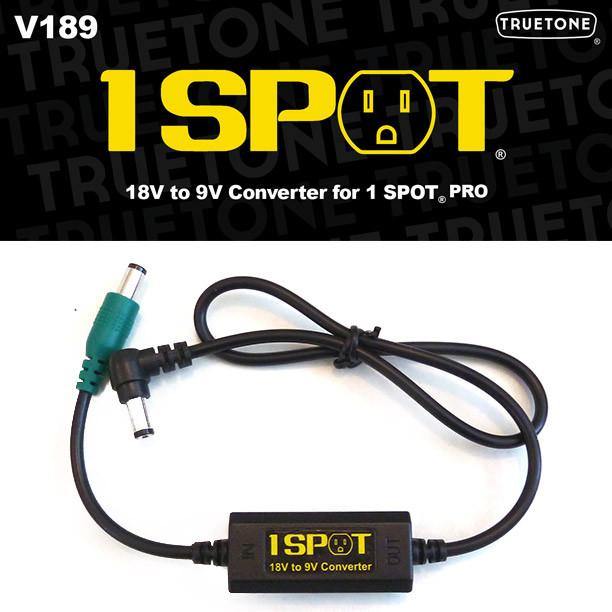 1 SPOT V189. 18V to 9V Converter - Pedal Empire