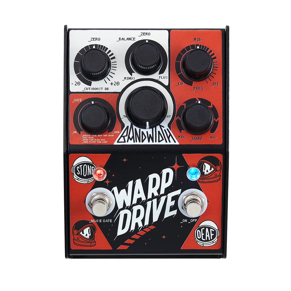Stone Deaf FX Warp Drive **BLACK EDITION** — Pedal Empire